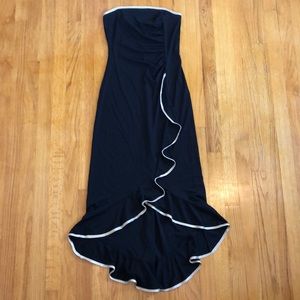 Rampage Strapless Black Dress